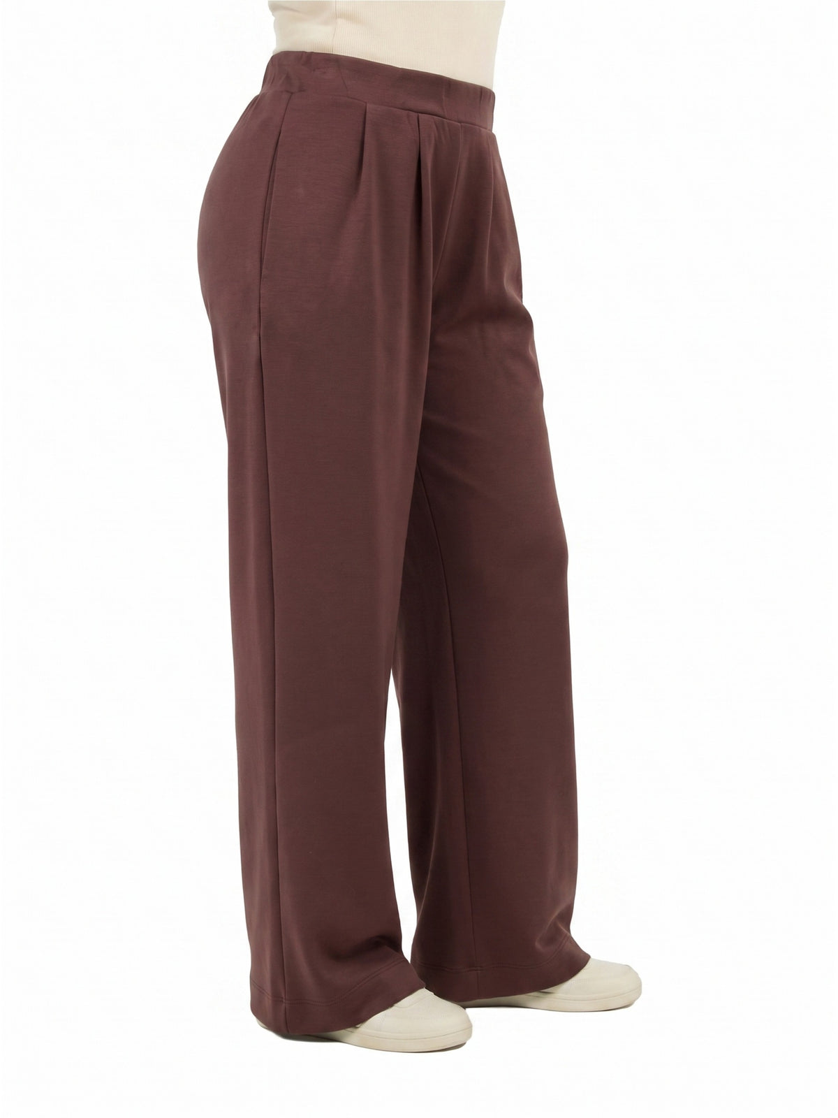 24seven Comfort Essential Curvy Soft Stretch Wide Leg Pocket Pant