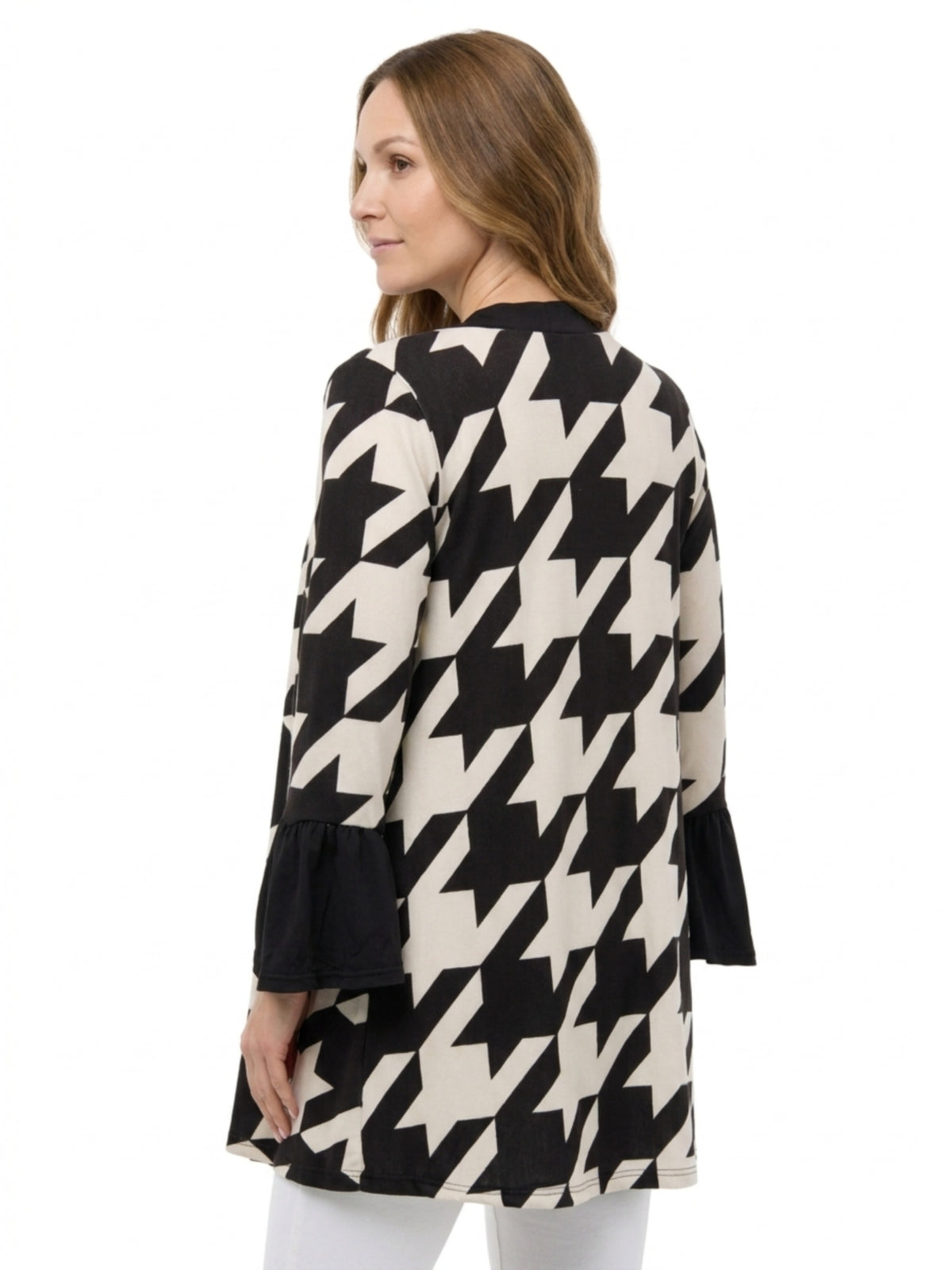 24seven Comfort Essential Maternity Soft Stretch Kimono with Bell Sleeves Jacket