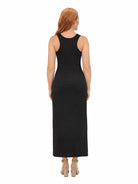 24seven Comfort Essential Maternity Scoop Neck Sleeveless Racerback Maxi Dress