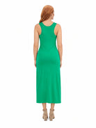 24seven Comfort Essential Maternity Scoop Neck Sleeveless Racerback Maxi Dress