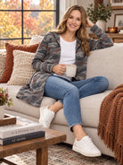 24seven Comfort Essential Maternity Soft Stretch Open Front Cardigan Jacket