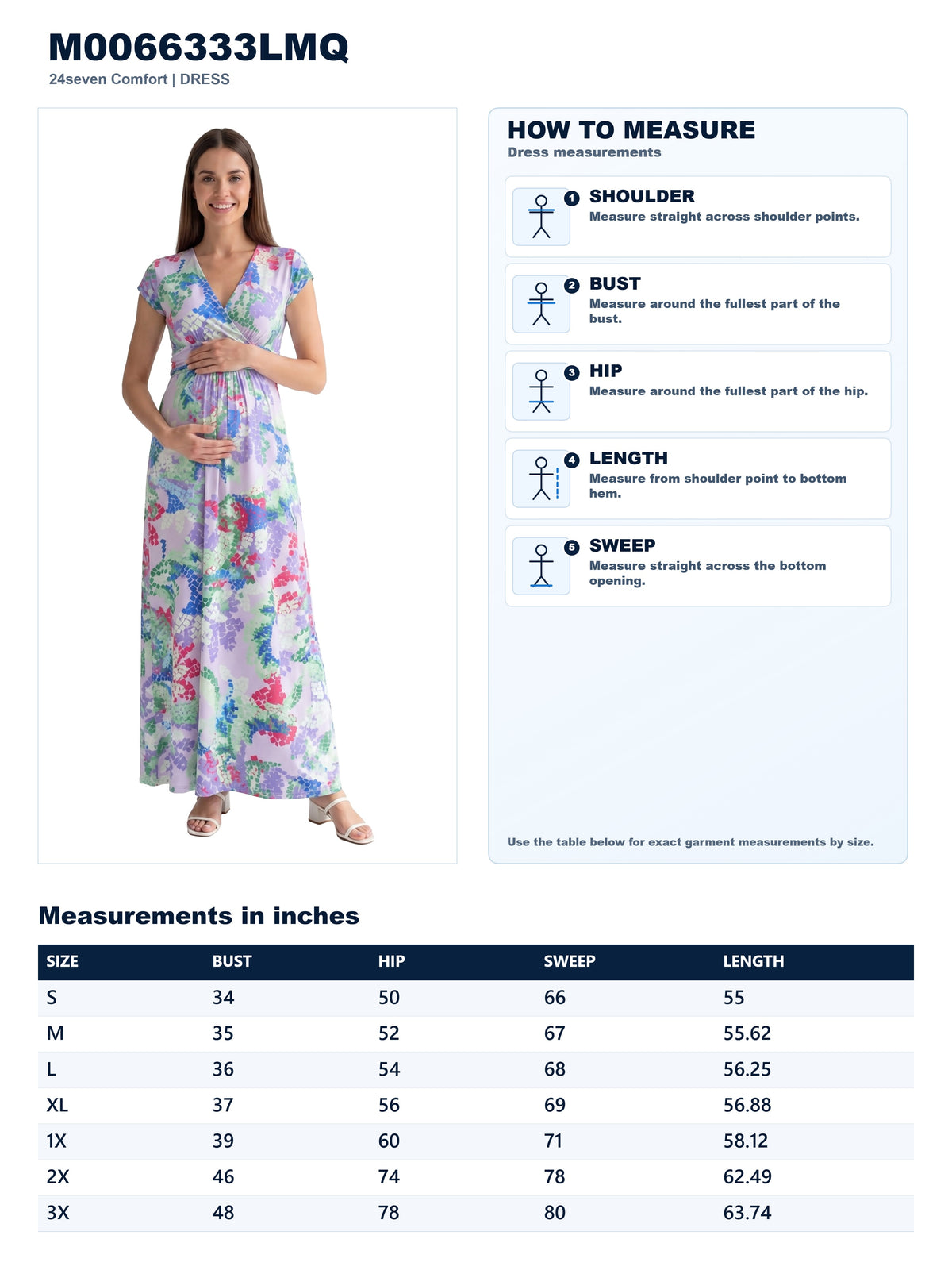 Garment measurements