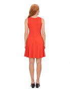 24seven Comfort Essential Maternity Scoop Neck Sleeveless A Line Slim Fit N Flare Knee Length Dress