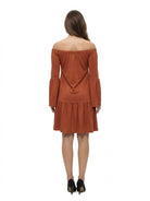 24seven Comfort Elevate Maternity Off the Shoulder Bell Sleeve Dress