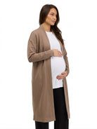 24seven Comfort Essential Maternity Soft Stretch Open Front Cardigan Jacket