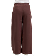 24seven Comfort Essential Womens Soft Stretch Wide Leg Pocket Pant