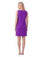 24seven Comfort Essential Maternity Round Neck Sleeveless Mini Shift Dress