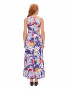 24seven Comfort Essential Maternity Butterfly Scoop Neck Sleeveless A Line Maxi Dress