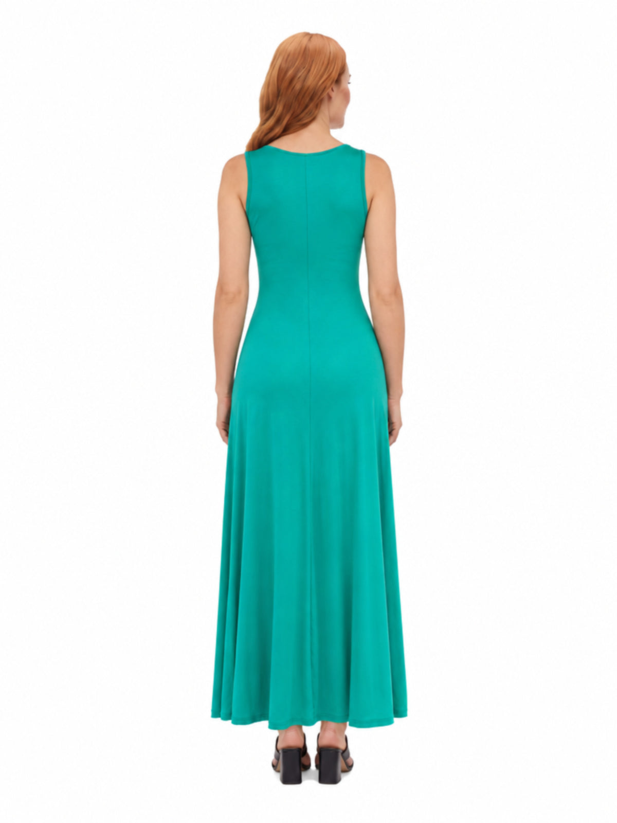 24seven Comfort Essential Maternity Scoop Neck Sleeveless A Line Maxi Dress