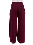 24seven Comfort Essential Womens Soft Stretch Wide Leg Pocket Pant