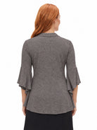 24seven Comfort Essential Maternity Tie Front Bell Sleeve Jacket