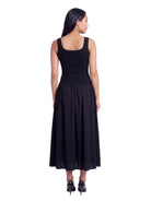 24seven Comfort Essential Maternity Sleeveless Scoop Neck A Line Pocket Maxi Dress