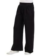 24seven Comfort Essential Womens Soft Stretch Wide Leg Pocket Pant