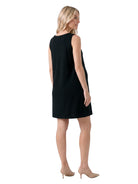 24seven Comfort Essential Maternity Round Neck Sleeveless Mini Shift Dress
