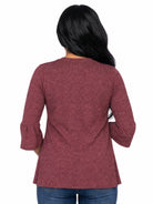 24seven Comfort Essential Maternity Scoop Neckline Bell Sleeve Cardigan Jacket