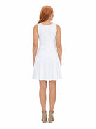 24seven Comfort Essential Maternity Scoop Neck Sleeveless A Line Slim Fit N Flare Knee Length Dress