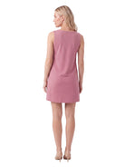 24seven Comfort Essential Maternity Round Neck Sleeveless Mini Shift Dress