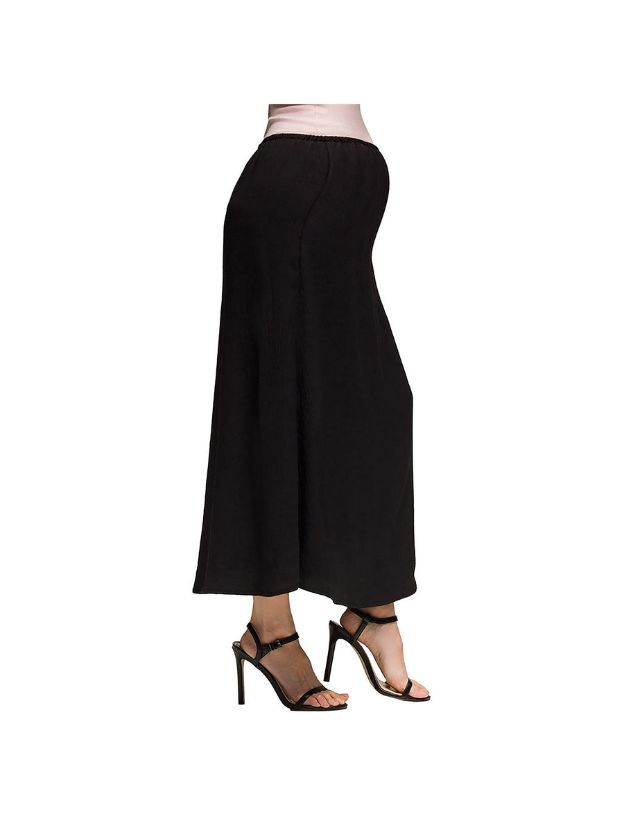 Essential Maternity Elastic Waist A Line Maxi Skirt