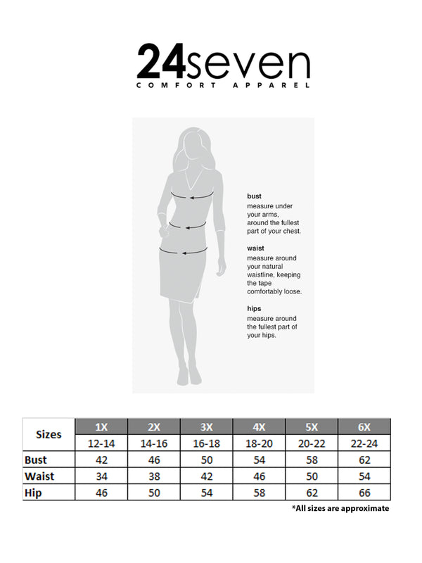 Elevate Curvy Pleated V Neck Empire Waist Bishop Sleeve Midi Dress