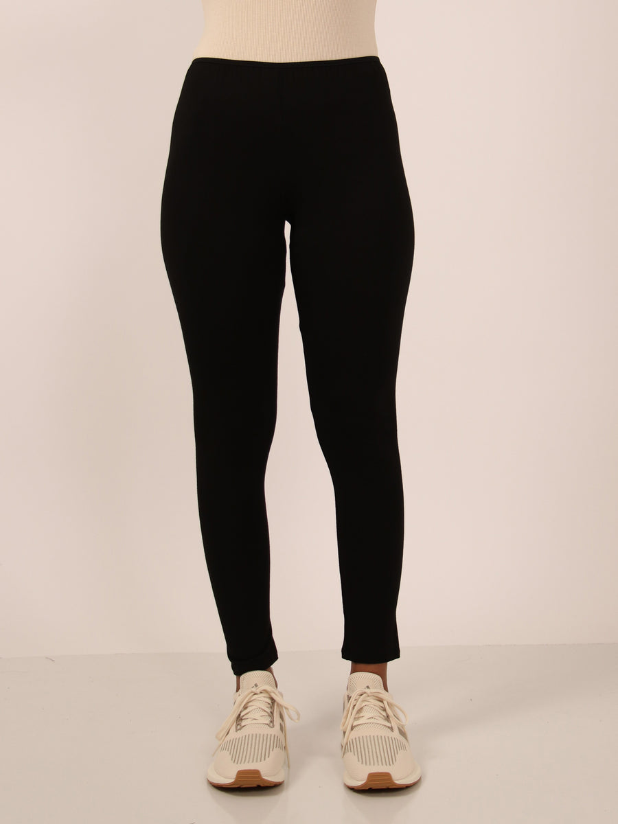 Basic Womens Stretch Ankle Length Leggings