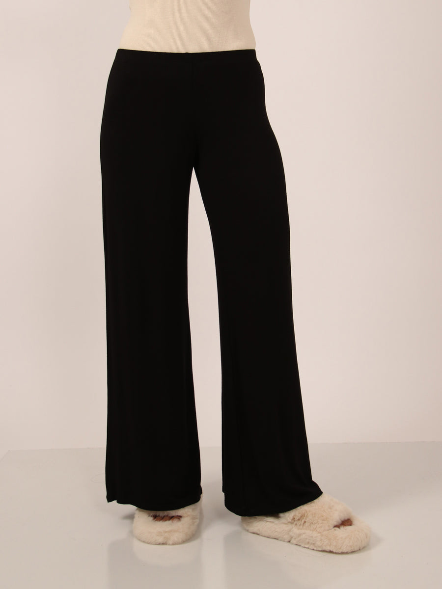 Basic Womens Comfortable Solid Color Palazzo Pants