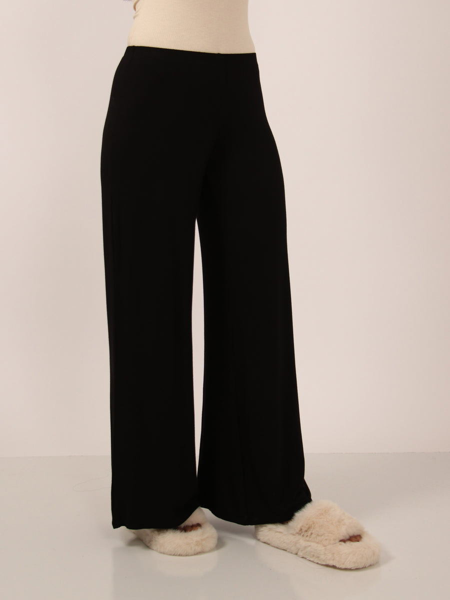 Basic Womens Comfortable Solid Color Palazzo Pants
