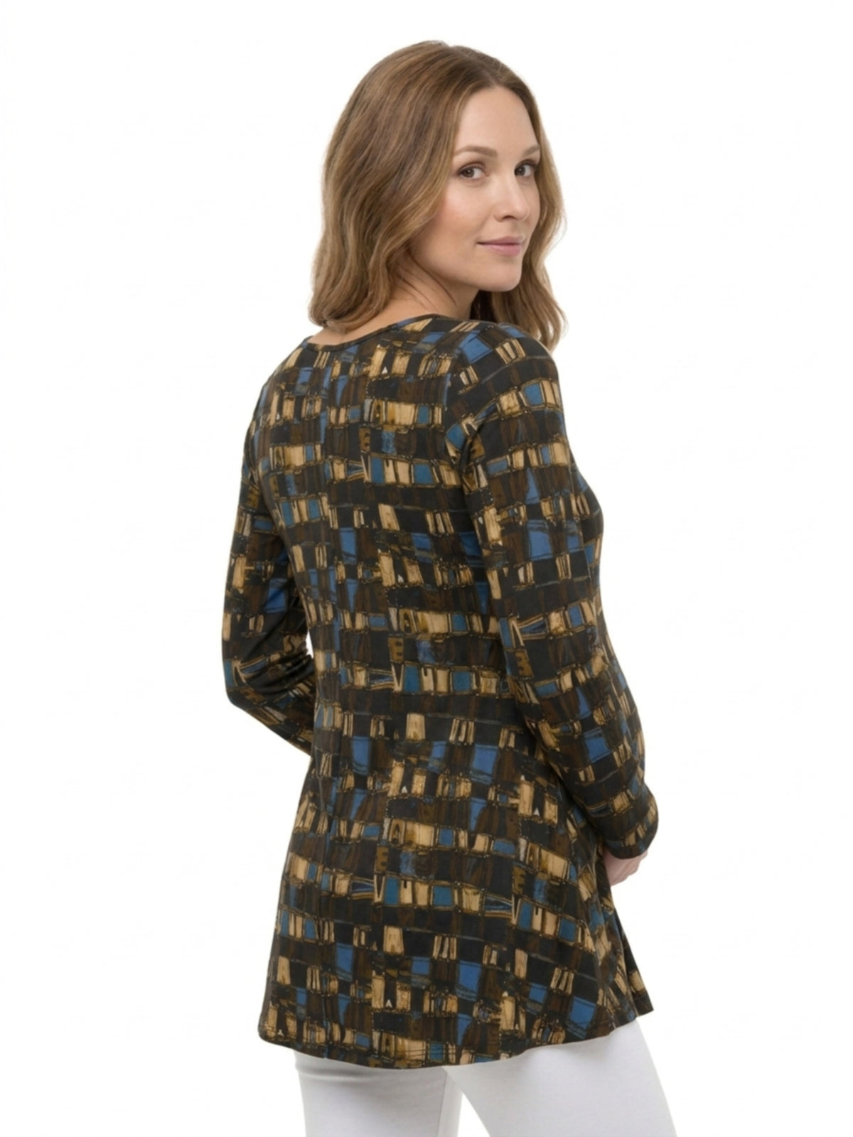 24seven Comfort Essential Maternity with Flare V-neck Long Sleeve Top
