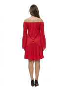 24seven Comfort Elevate Maternity Off the Shoulder Bell Sleeve Dress