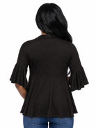 24seven Comfort Essential Maternity Tie Front Bell Sleeve Jacket