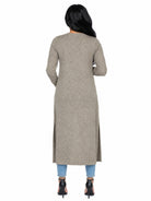 24seven Comfort Essential Maternity Open Front Long Knit Jacket