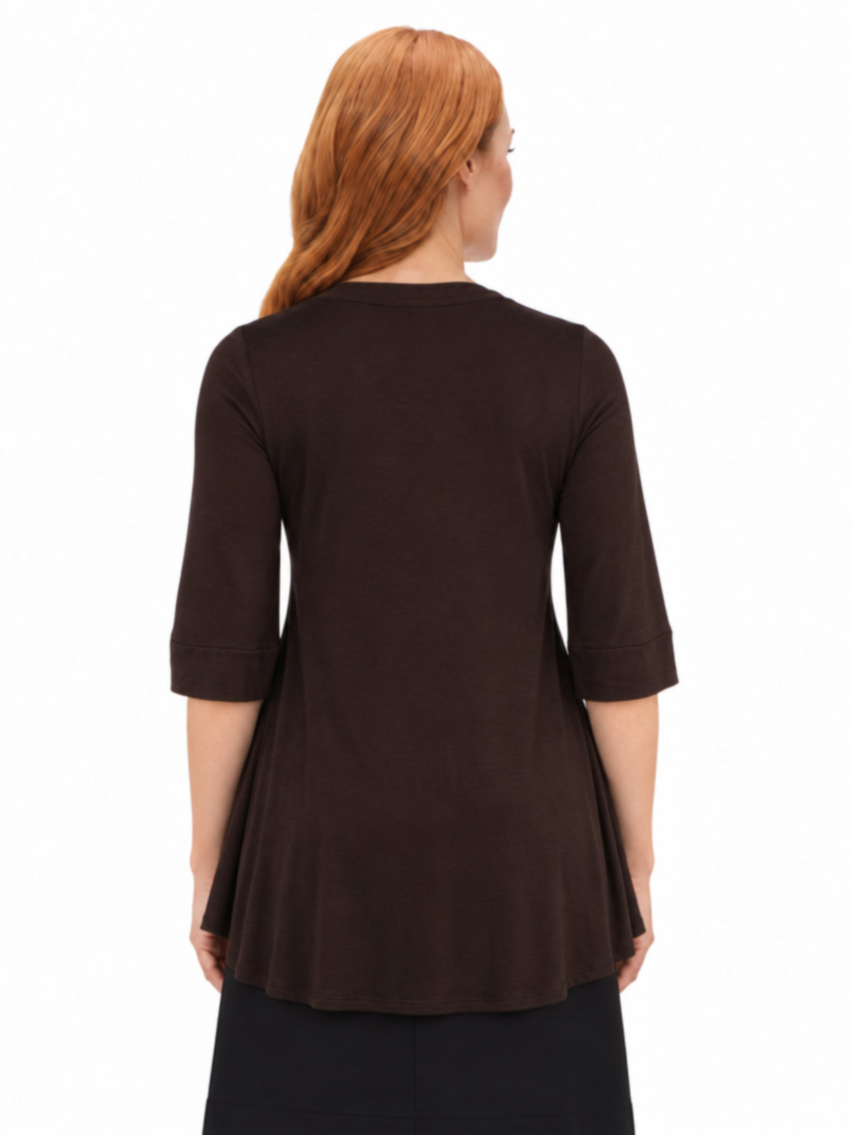 24seven Comfort Basic Maternity Open Front Elbow Sleeve Long Fit Jacket