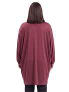24seven Comfort Basic Curvy Soft Stretch Open Front Cardigan Jacket