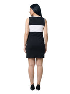 24seven Comfort Essential Maternity Sleeveless Round Neck Knee Length Soft Flare A Line Dress