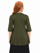 24seven Comfort Basic Maternity Open Front Elbow Sleeve Long Fit Jacket