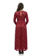 24seven Comfort Elevate Maternity Lace Wrap Maxi Dress