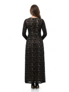 24seven Comfort Elevate Maternity Lace Wrap Maxi Dress