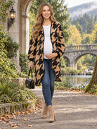24seven Comfort Essential Maternity Soft Stretch Open Front Jacket
