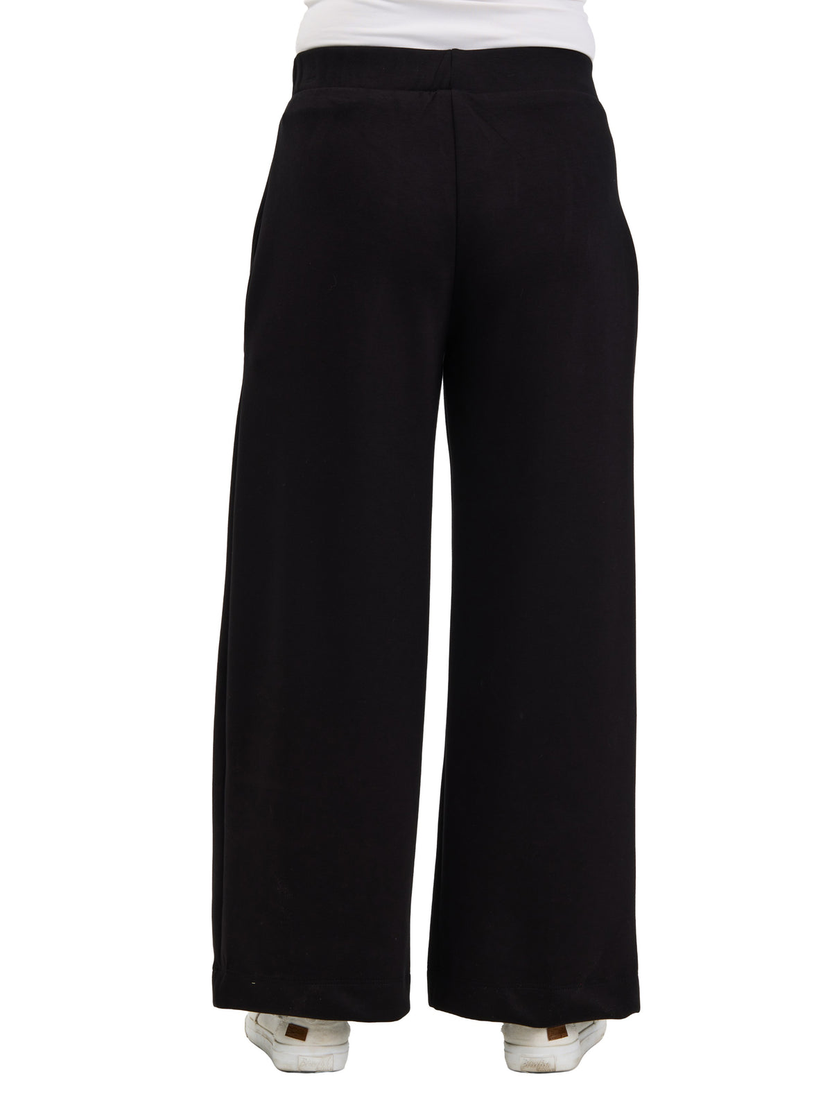 24seven Comfort Essential Womens Soft Stretch Wide Leg Pocket Pant