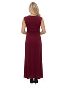 24seven Comfort Elevate Maternity V-Neck Wrap Maxi Dress